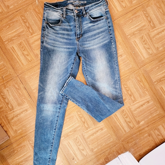 American Eagle Hi Rise Jegging Size 6 - Picture 2 of 8